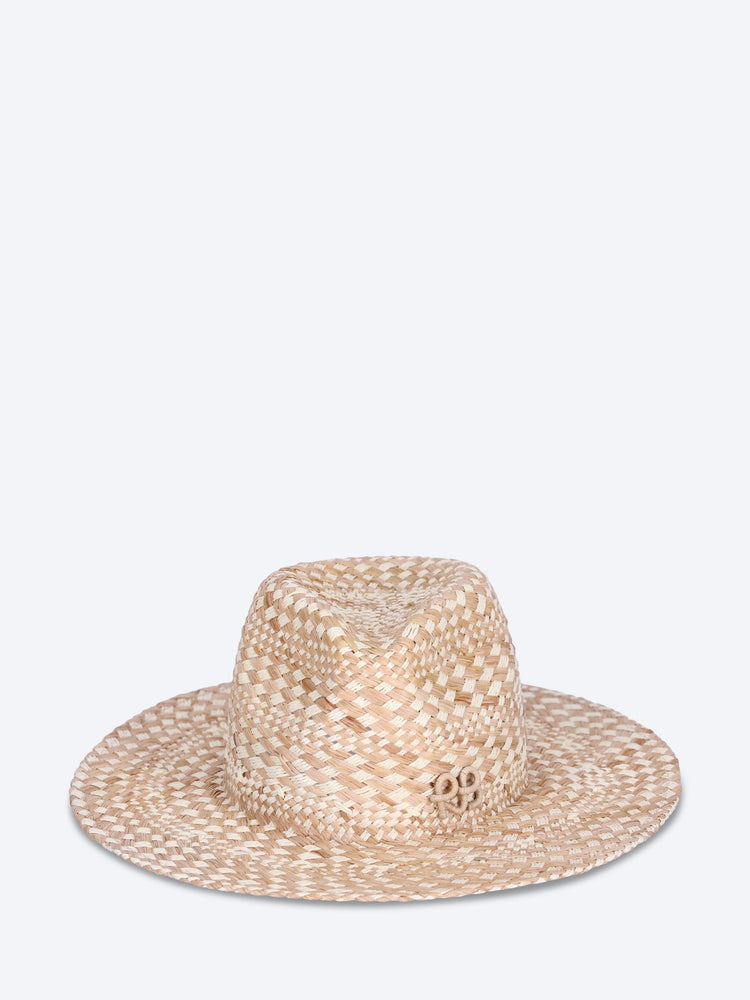 Rhomboidal pattern fedora hat 1