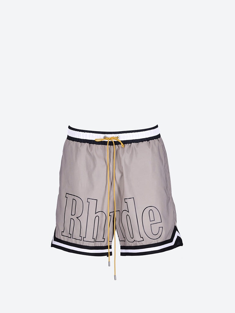 Rhude basketball swim shorts 1