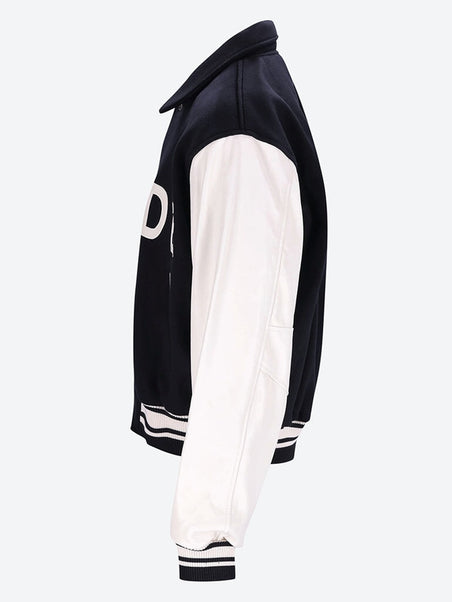 Veste de rhude collégiale en cuir