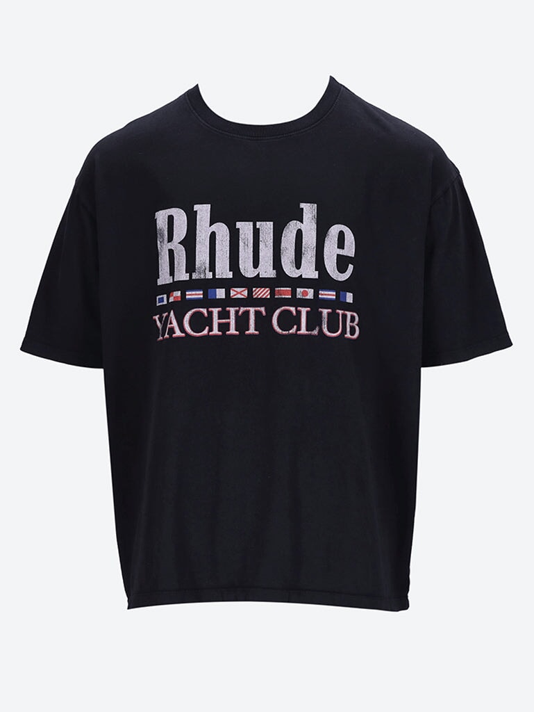 Rhude flag short sleeve t-shirt 1