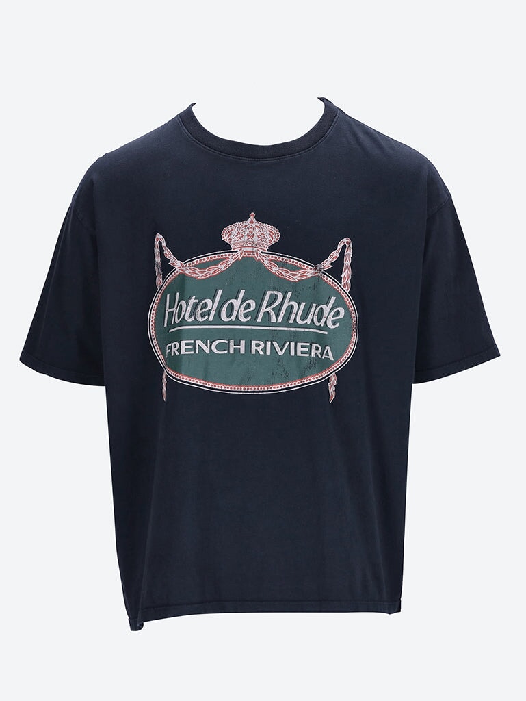 Rhude riviera short sleeve t-shirt 1