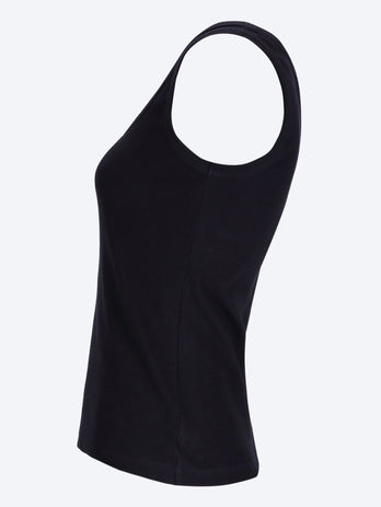 Rib stretch tank top
