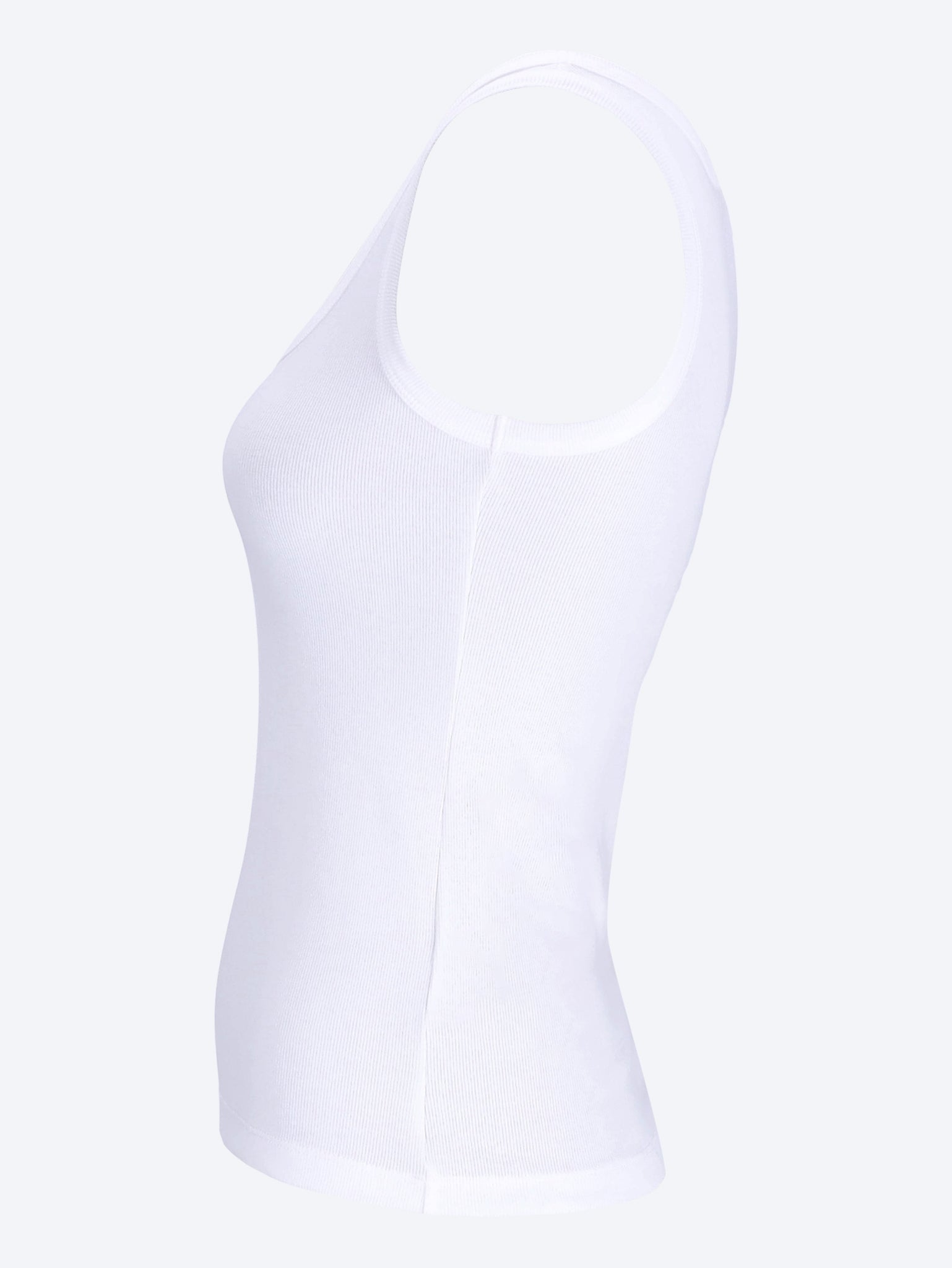 Rib stretch tank top 2