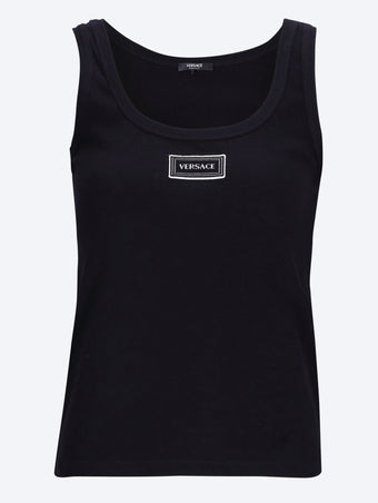 Rib stretch tank top
