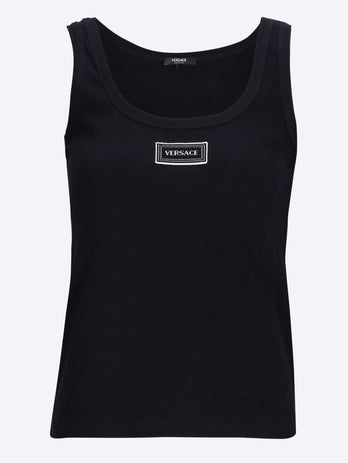 Rib stretch tank top