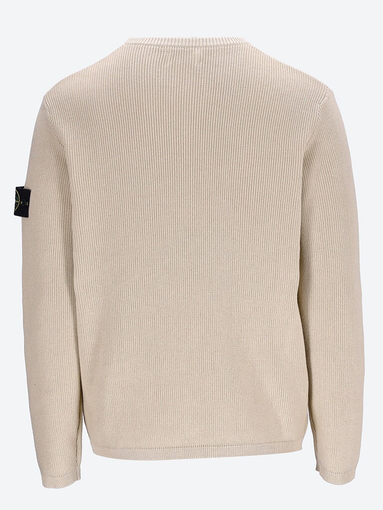 Ribbed soft organic cotton sweater 3