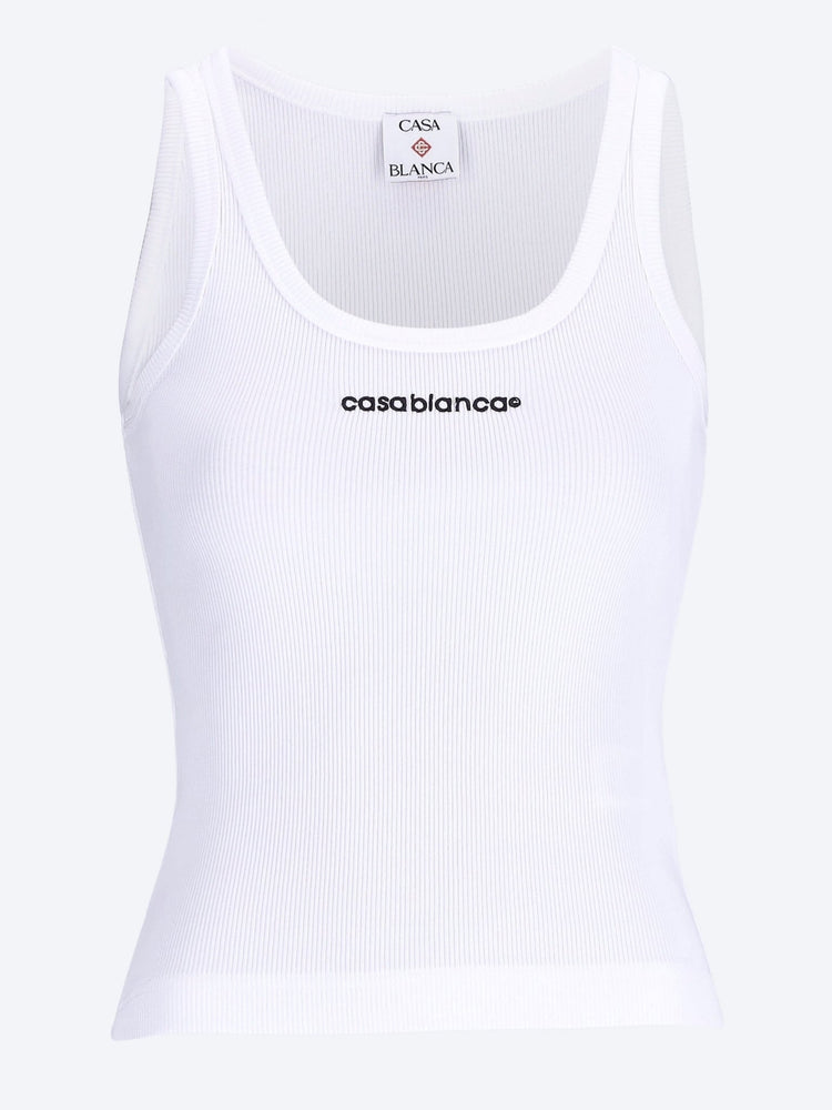 Ribbed tank top 1