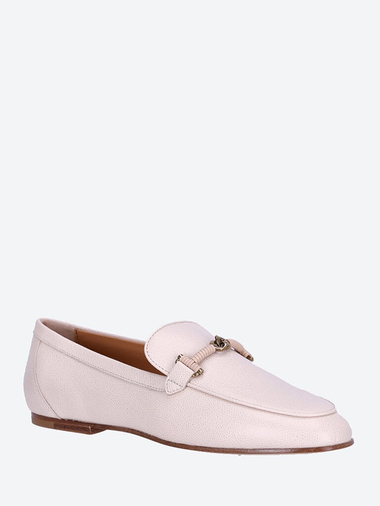 Ring thread calfskin loafers 2