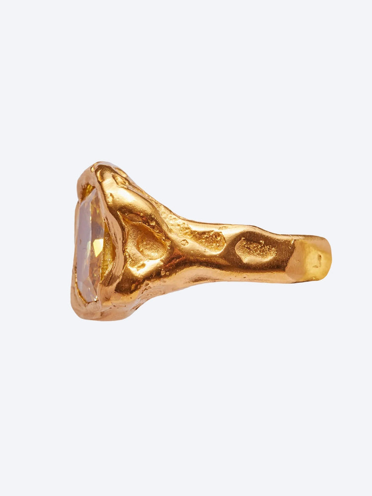 Ring vera yellow gold yellow 2