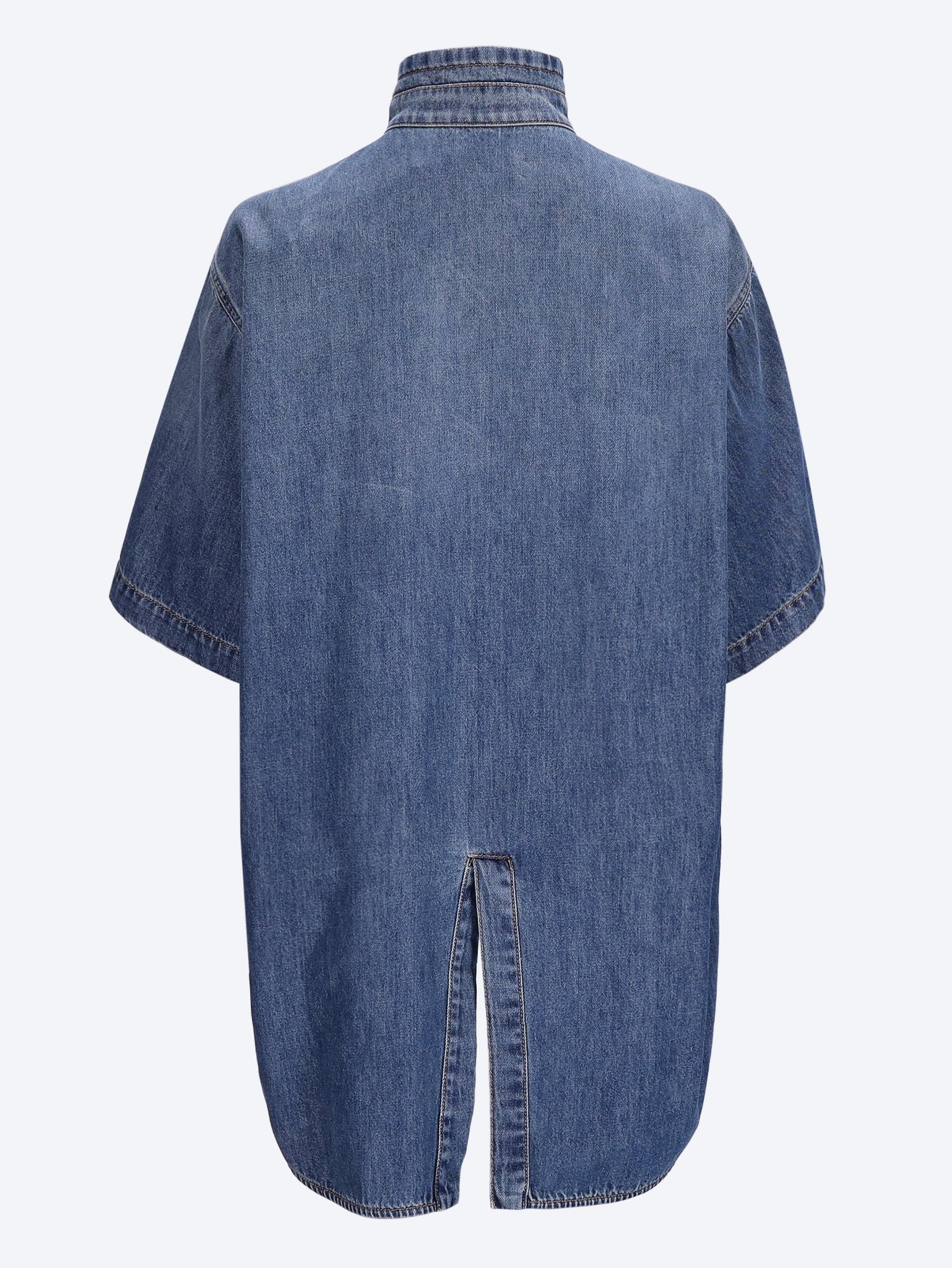 Roberta tencel denim collar shirt 2