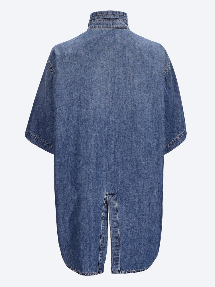 Roberta tencel denim collar shirt 2