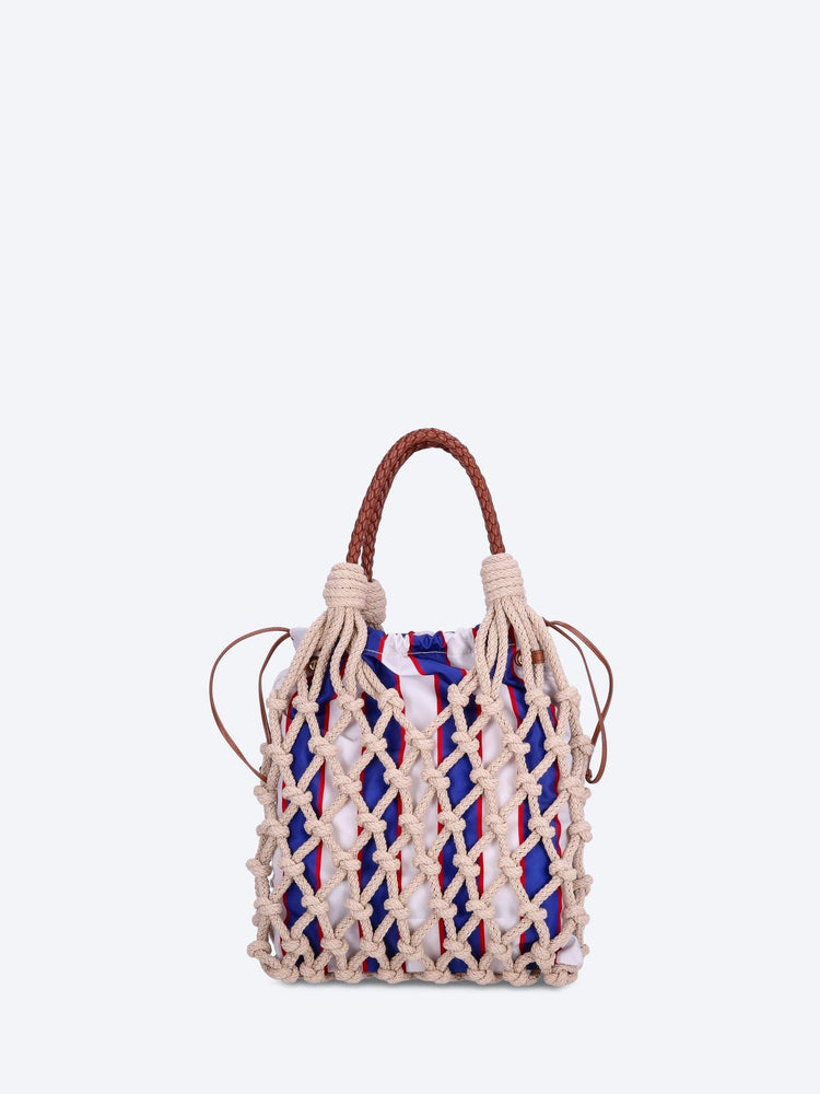 Rope fabric handbag 4