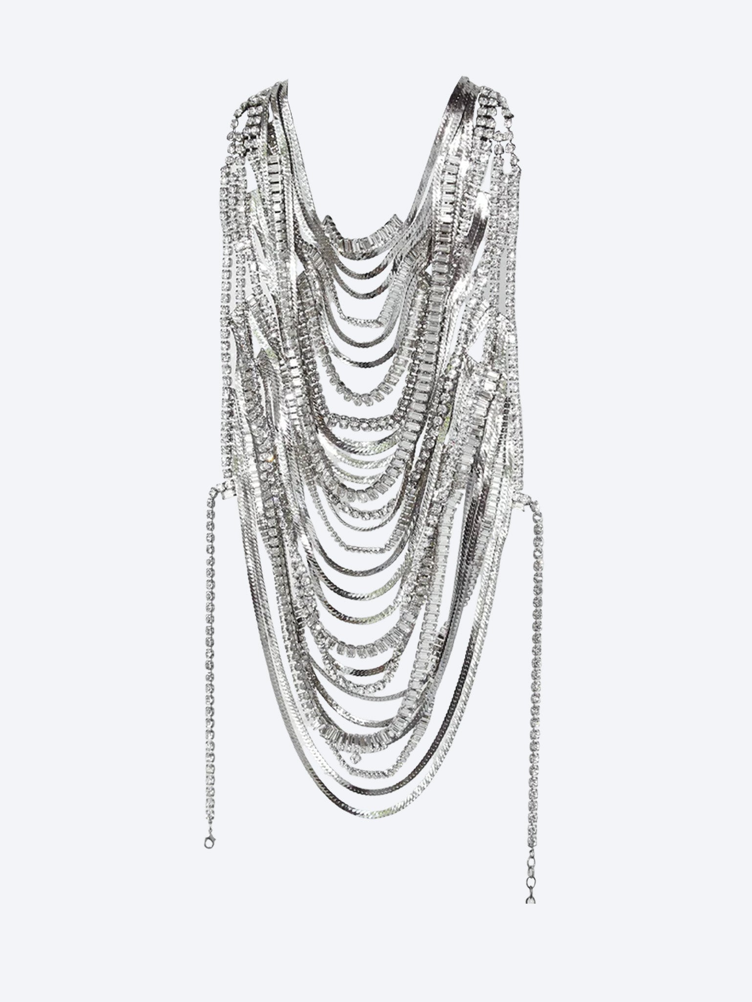 Rossellini bejeweled top slv plated 1