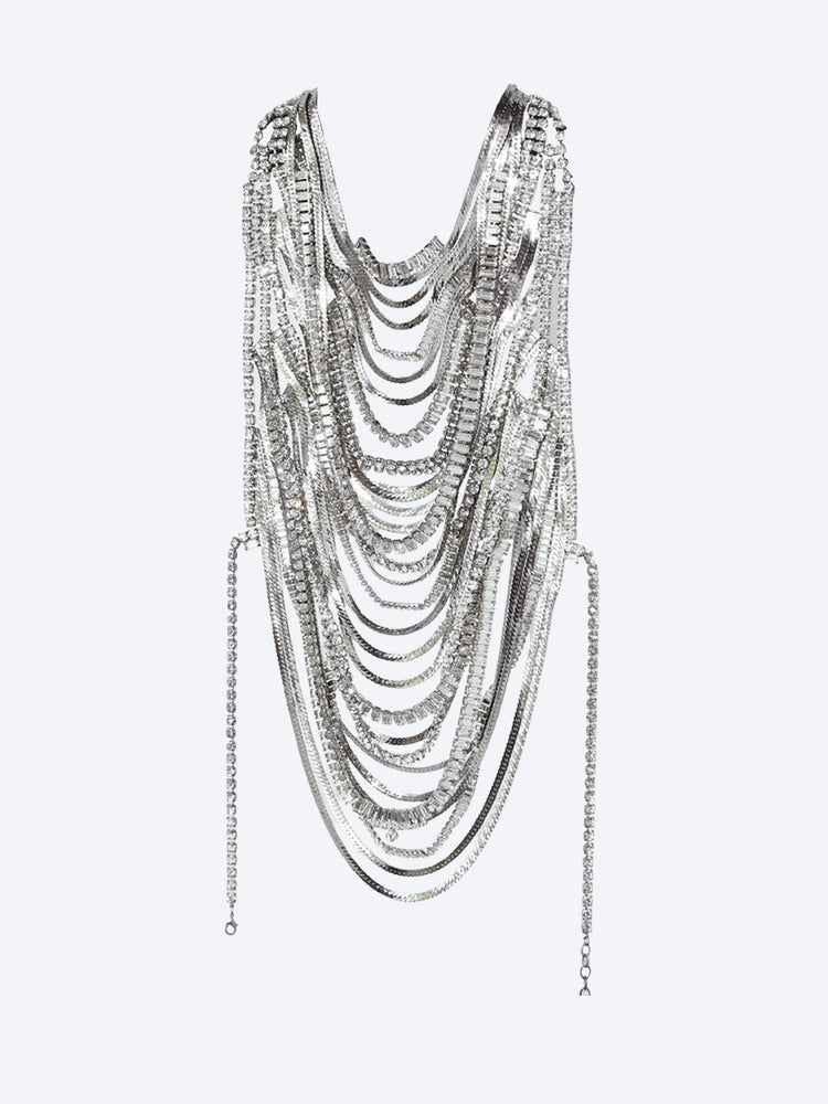 Rossellini bejeweled top slv plated 1