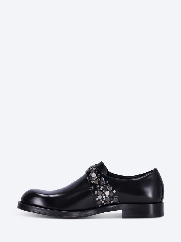 Round toe studded monk 4