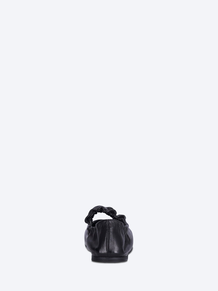 Ballerines en cuir nappa ruchés 5