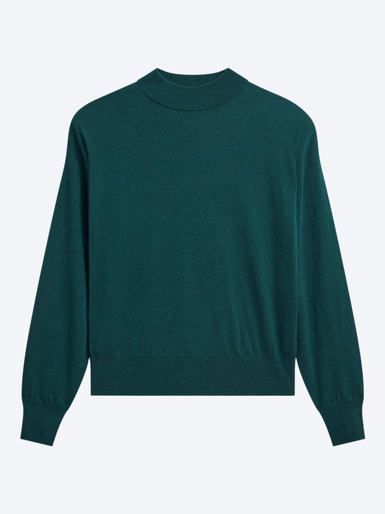 Rue wattierter Pullover mit hohem Kragen 1