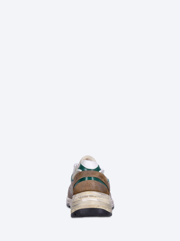 Running dad new nylon leather suede sneakers 5