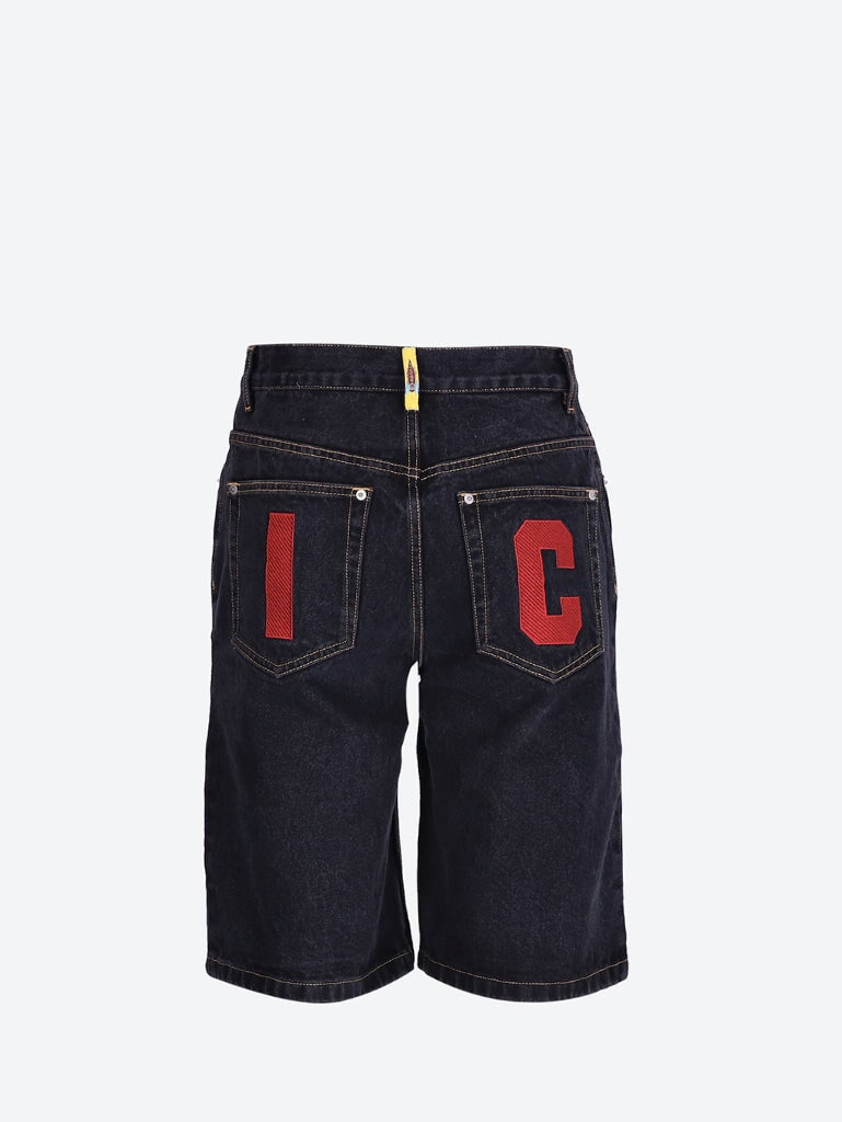 Short en denim de chien coulant 3