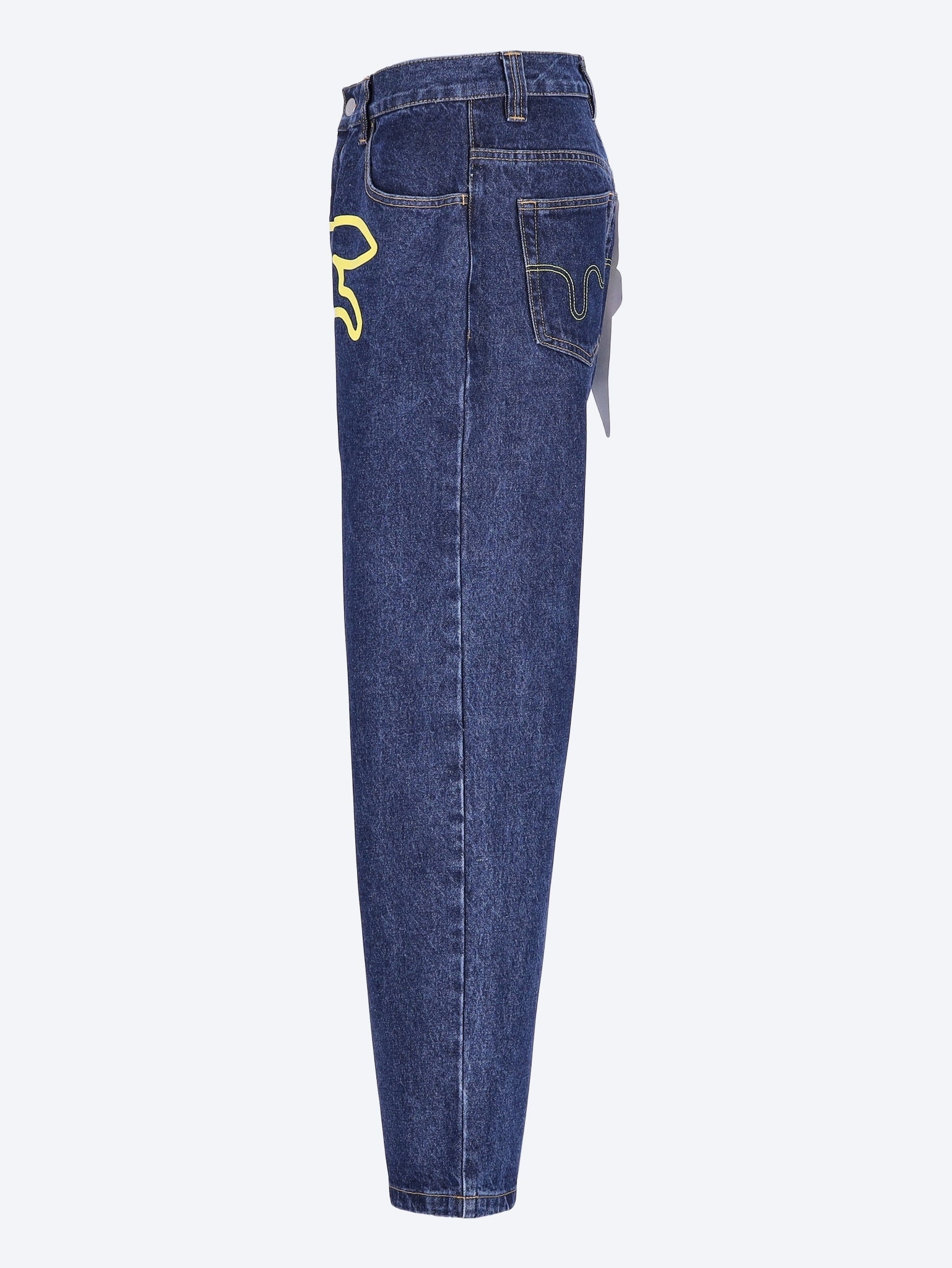 Jeans à double scoop de chien coulant 2