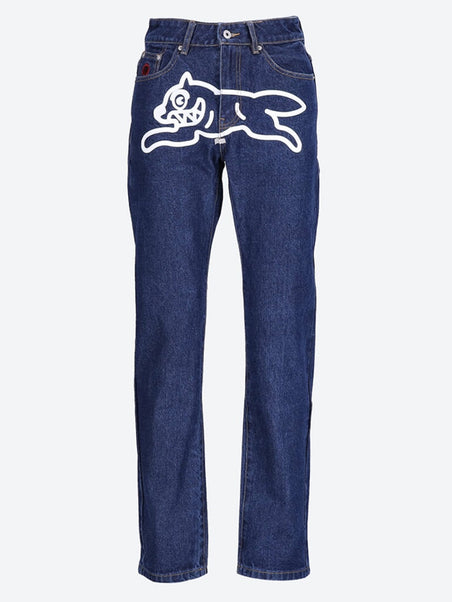 Jeans de chien coulant