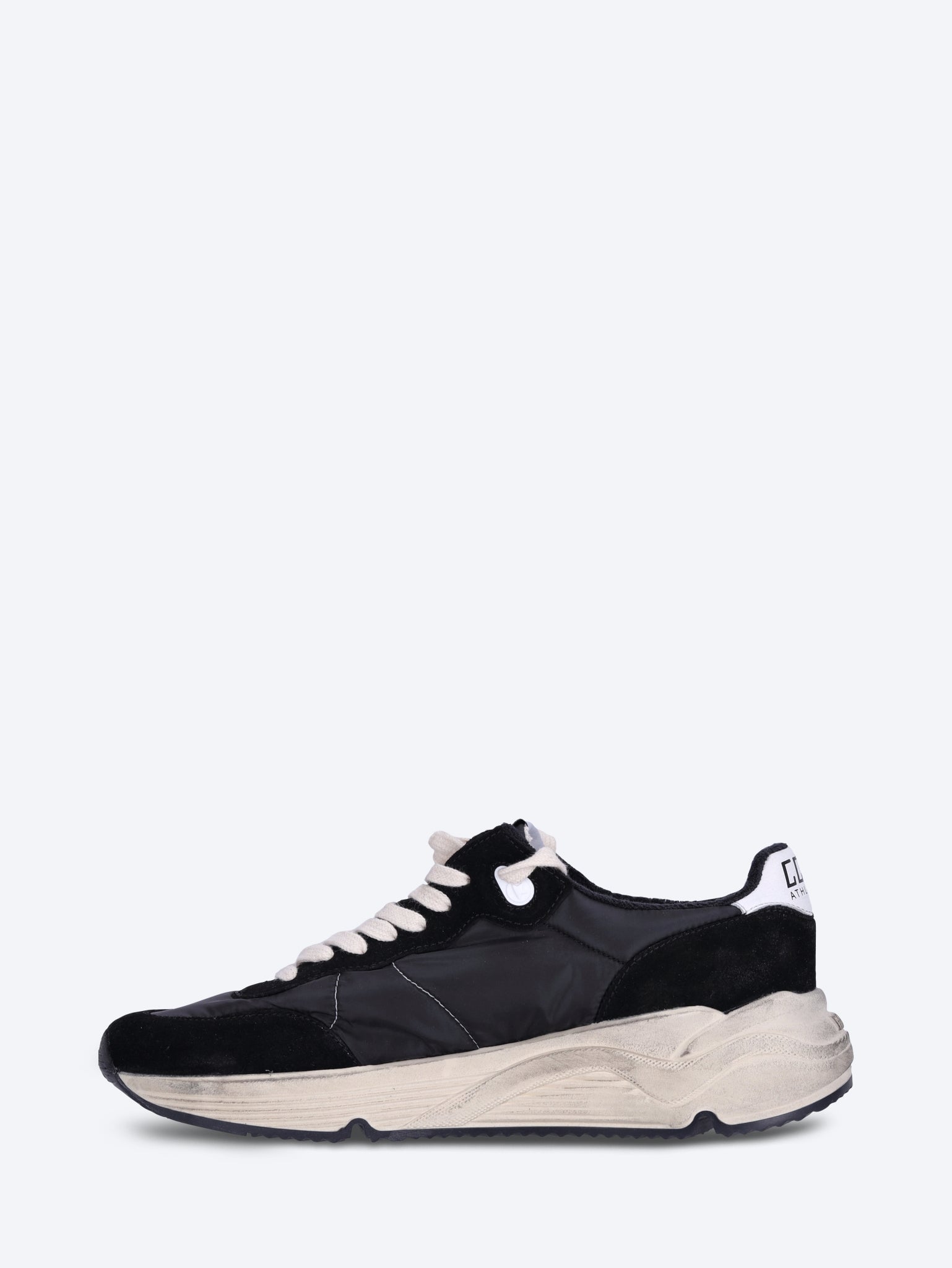 Baskets étoiles en cuir suédé et nylon à semelle de course 4