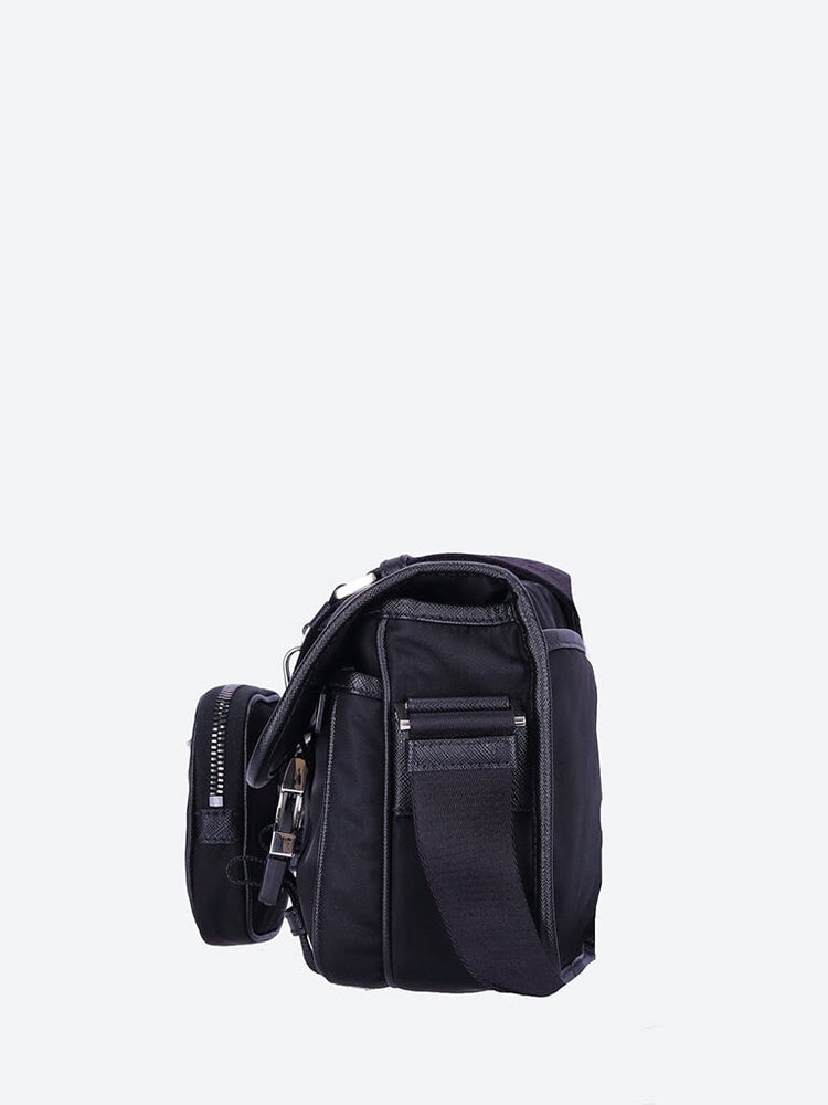 Saffiano fabric leather handbag 3