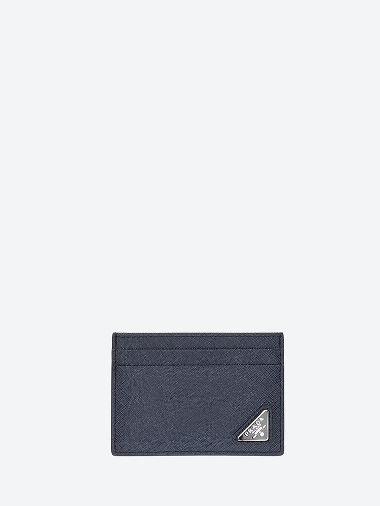 SAFFIANO Triangle Leather Credit CA 1