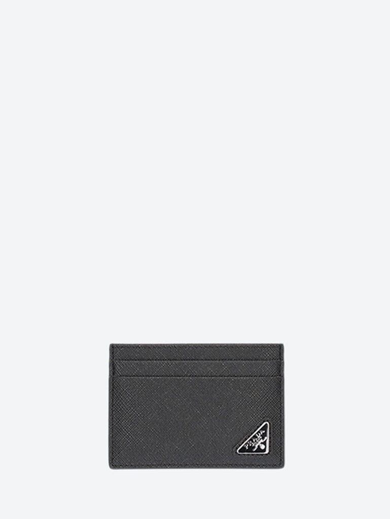 Saffiano triangle leather credit ca 1