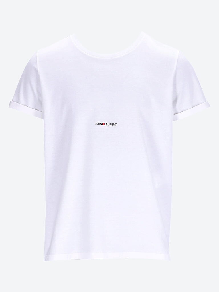 T-shirt de logo Saint Laurent 1