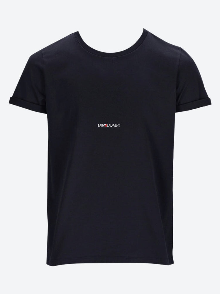 SAINT LAURENT MEN-CLOTHING T-SHIRT Saint laurent logo t-shirt