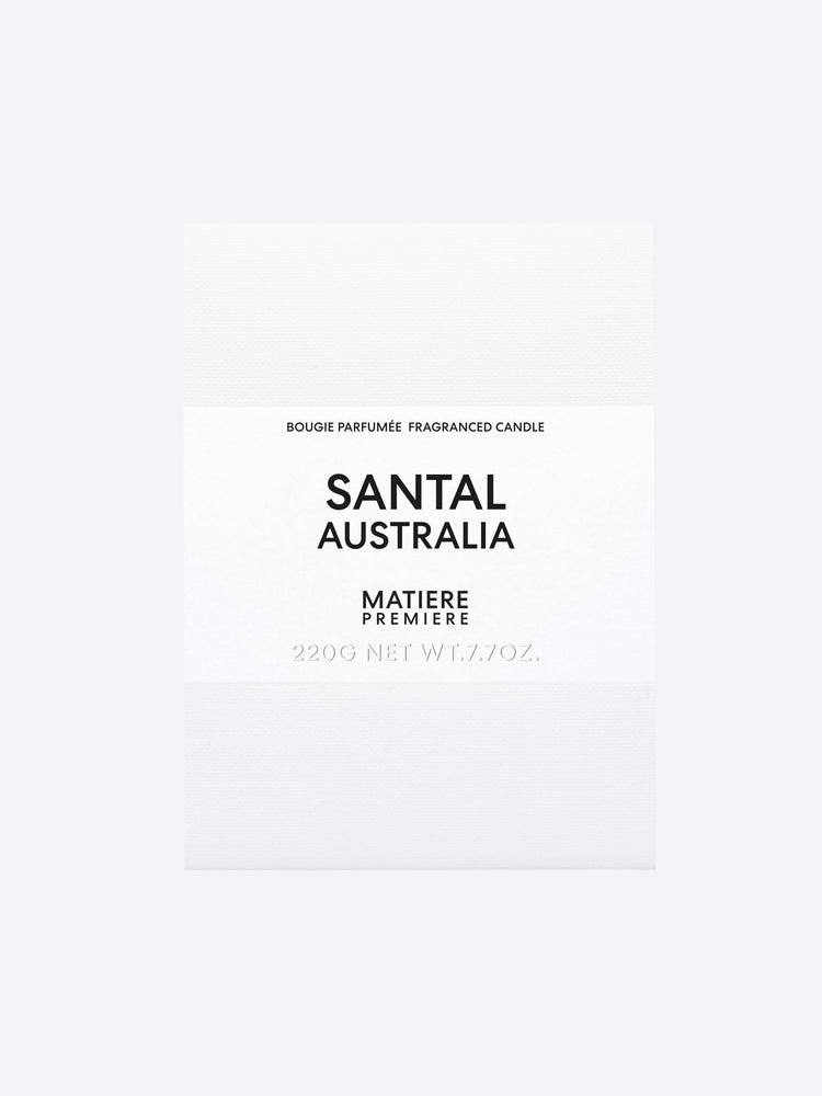 Bougie Santal Australie 220g 2