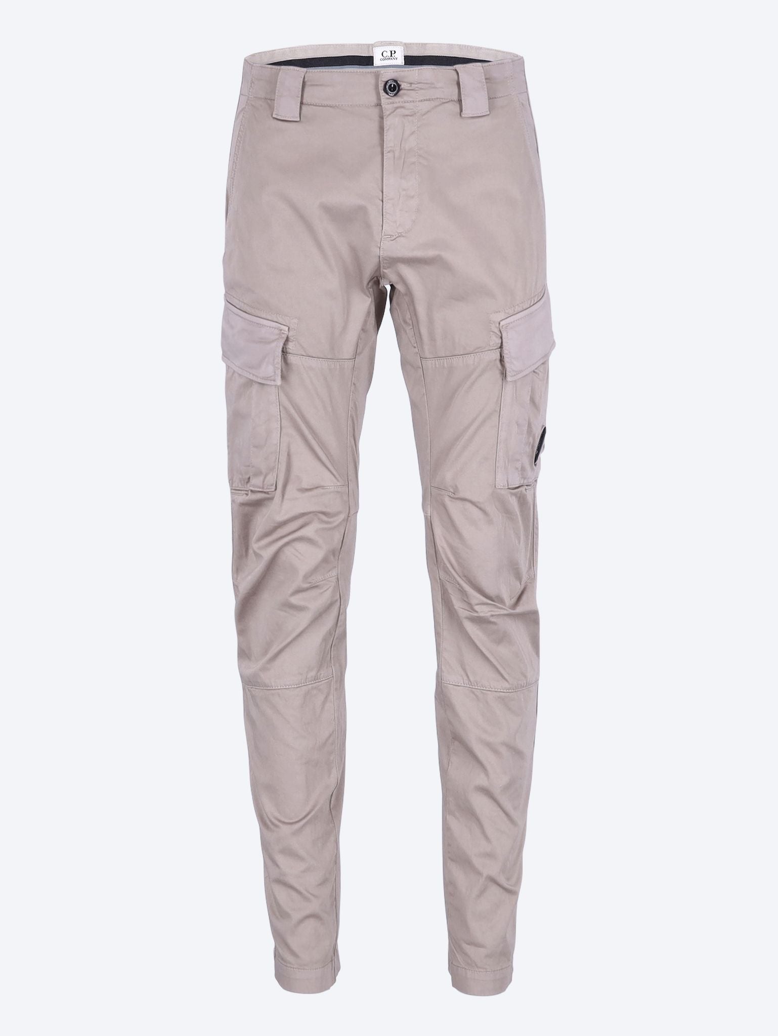 Sateen stretch cargo lens pants 1