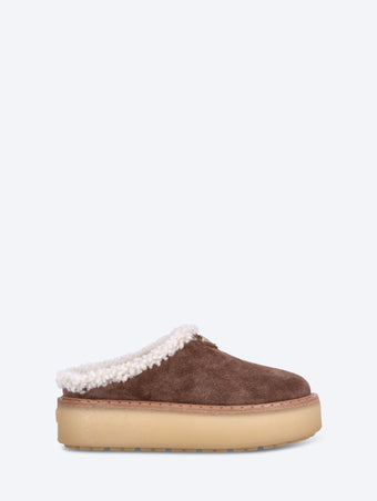 Scamosciato winter leather shoes