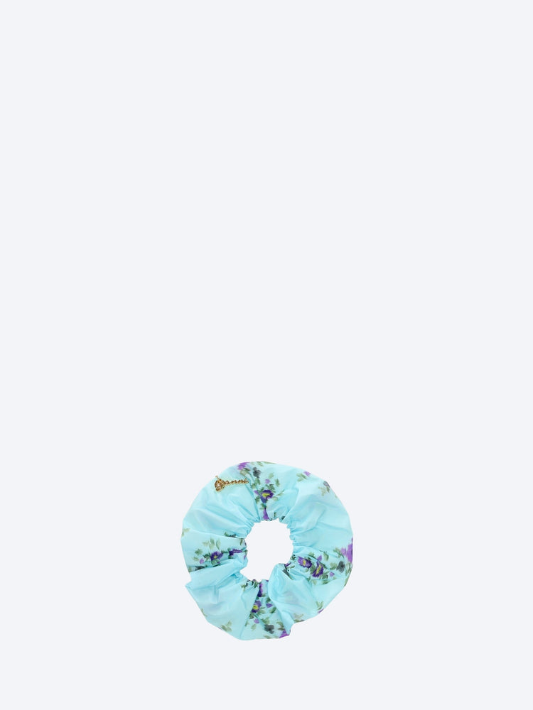Scrunchie printed blue 1