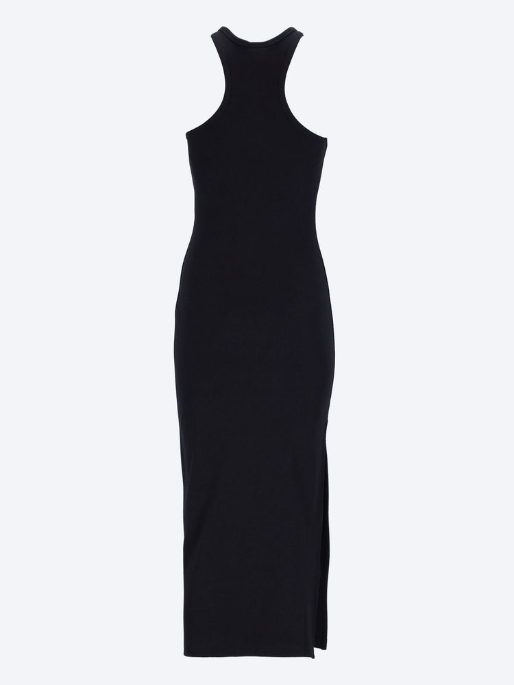 Scuba 90s rib long dress 3