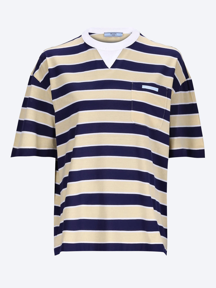 Sea island cotton baiadera old t-shirt 1