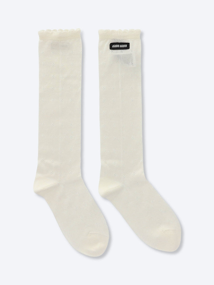 Sea island cotton socks 1