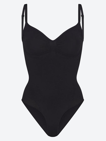 Seamless sculpt brief bodysuit