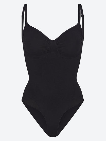 Seamless sculpt brief bodysuit