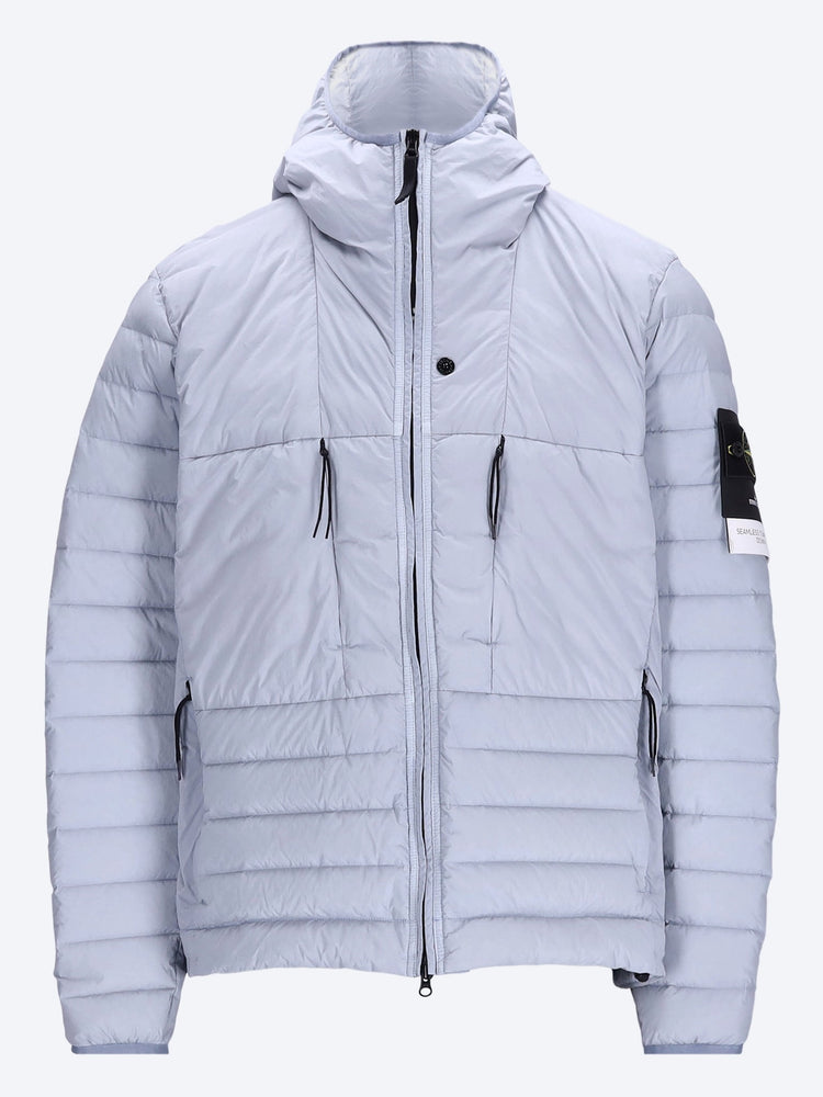 Seamless tunnel nylon down-tc garment dyed jacket 1