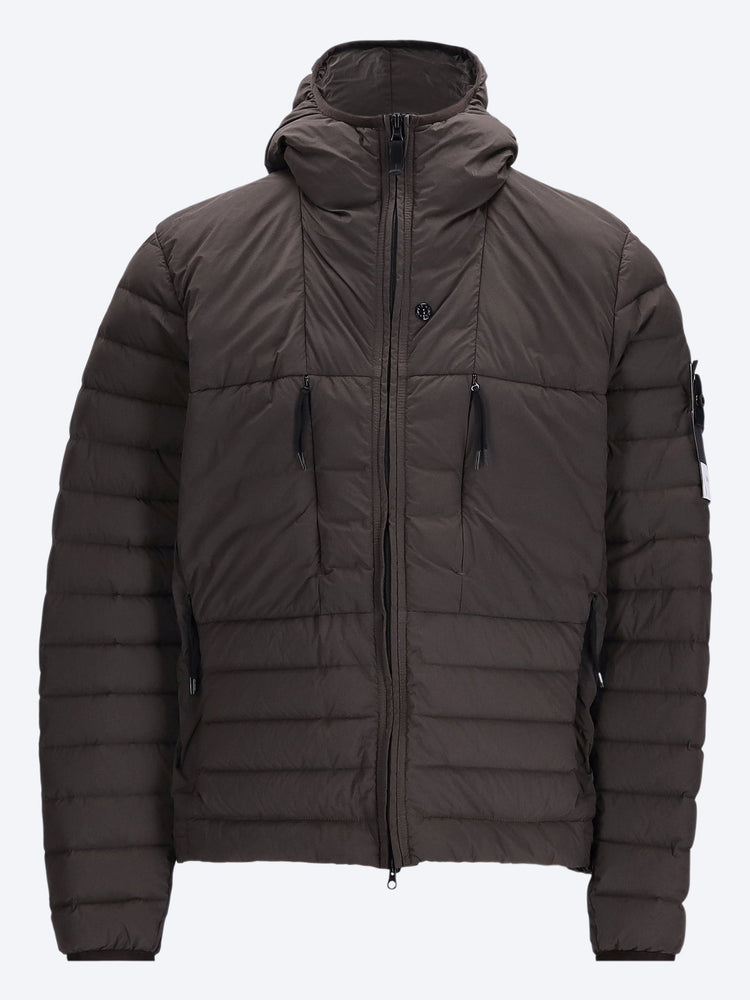 Seamless tunnel nylon down-tc garment dyed jacket 1