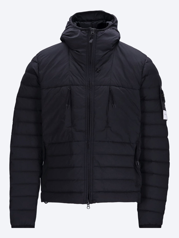 Nahtlose Tunneljacke aus Down-TC-Nylon, stückgefärbt 1