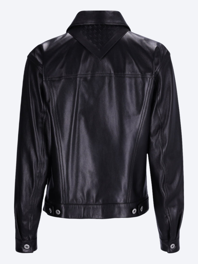 Halbglänzende Nappajacke 3