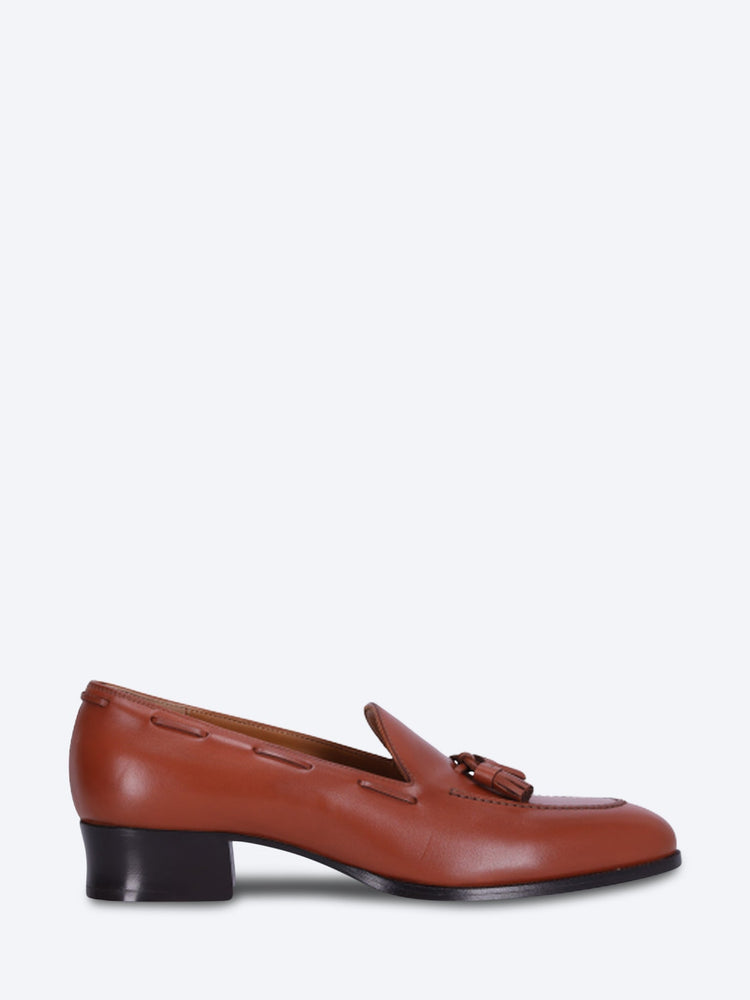 Serge-Loafer mit Quasten 1