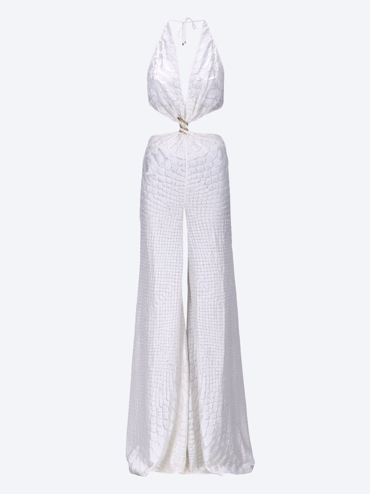 Serpentine monochrome jumpsuit 1