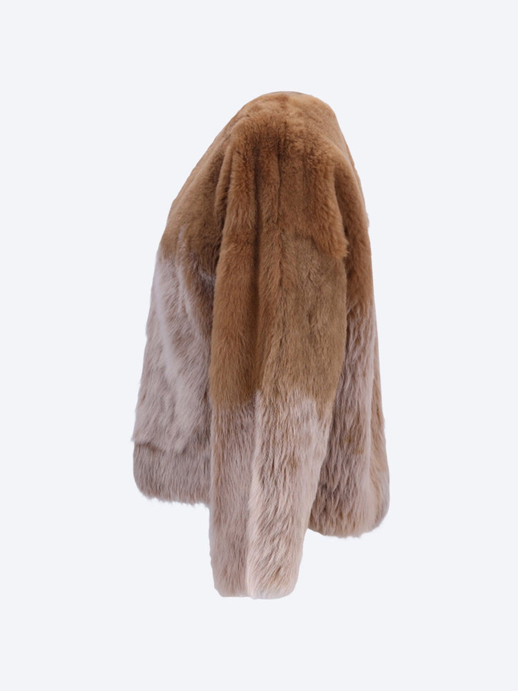Cardigan en peau de mouton 2