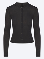 Strickjacke aus transparentem Modal ref: