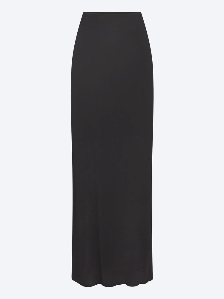 Sheer modal long skirt 1