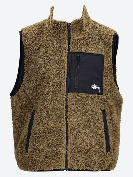 Sherpa reversible vest